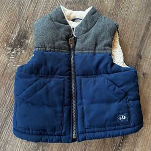 Baby Gap winter vest - 6-12 months